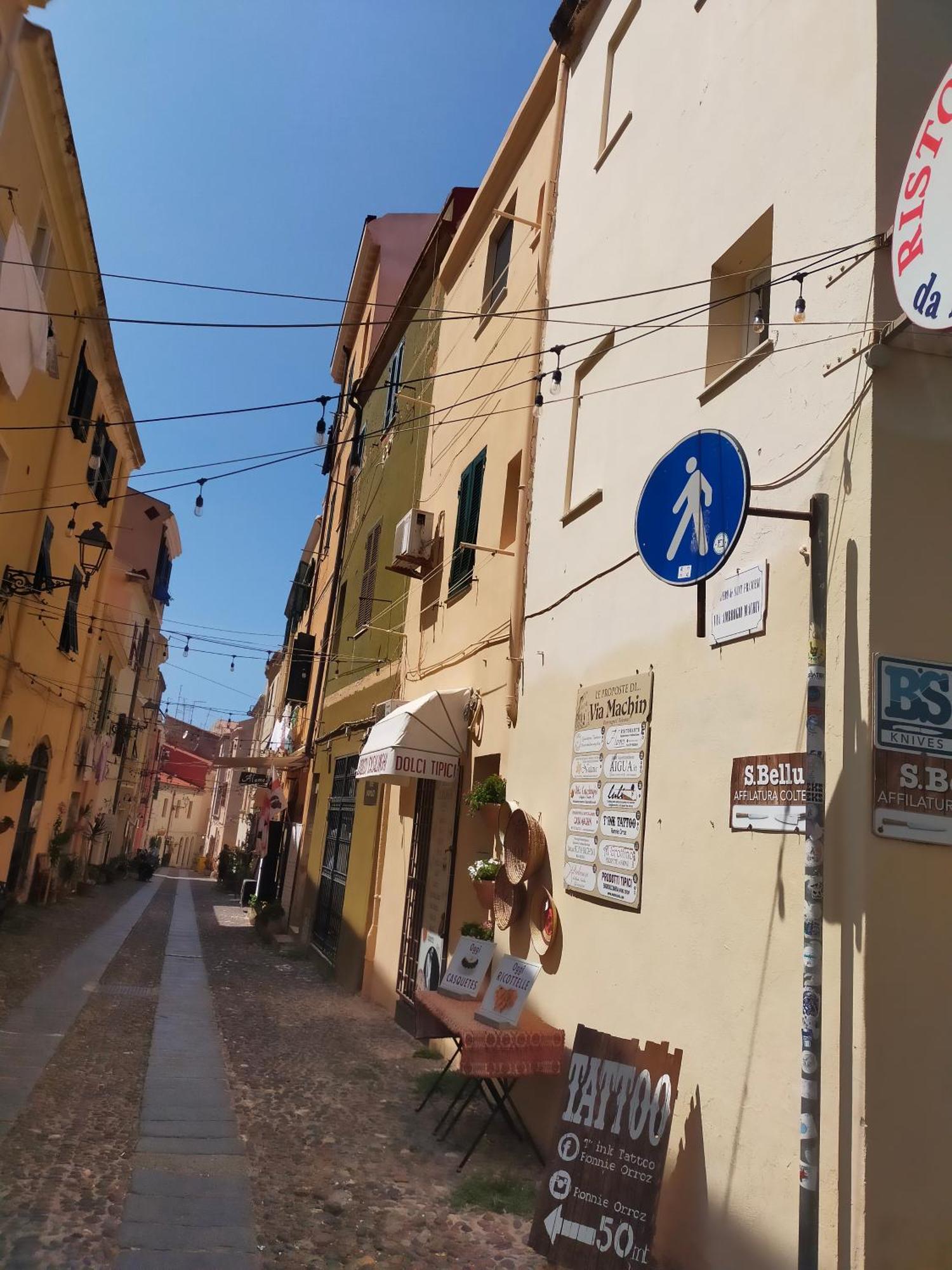 Nice Apt In A Street In Old Town Alghero Exterior foto